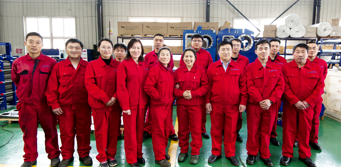 瑞普特板式/板殼式換熱器廠家的團隊