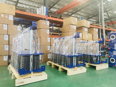 2020年冬青島的第一場雪，換熱器廠家車間熱火朝天忙發貨