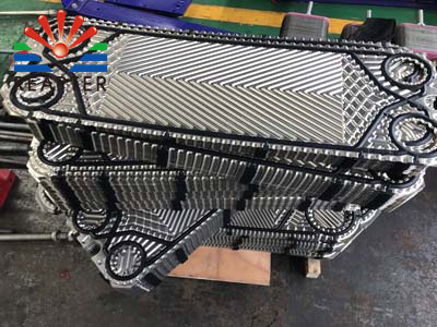 如何確定進口板式換熱器板片的尺寸和角度？