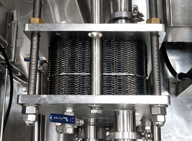 豆漿用板式換熱器