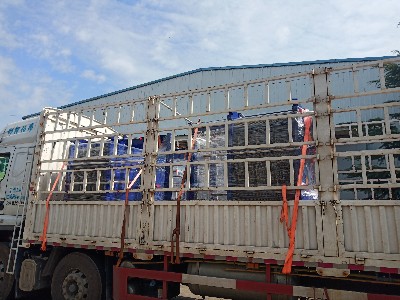 大口徑水水板式換熱器兩臺,國慶節前率先發貨!