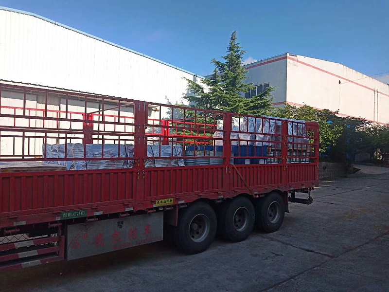 青島瑞普特生產31臺板式換熱器發貨安徽1